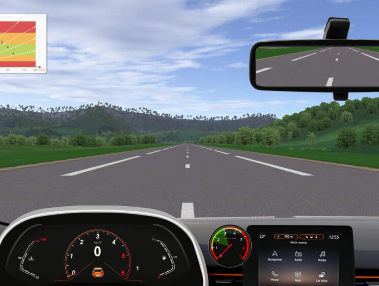 Logiciel simulateur de conduite exercice premières compétences de conduite