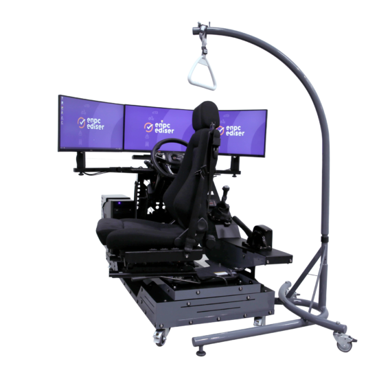 simulateur de conduite véhicule léger équipé PMR