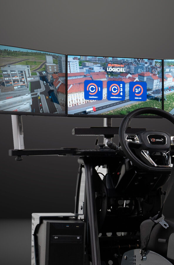 Simulateur de conduite gamme Nomad