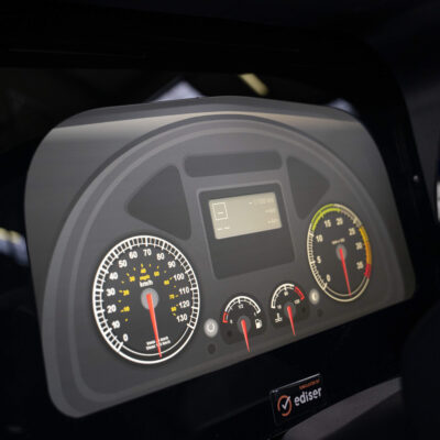Simulateur de conduite poids lourds gamme entraineur option compteur physique