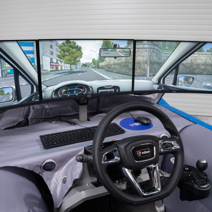 caractéristiques simulateur de conduite gamme Air Car